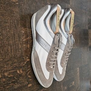 Tod's Men's White and Gray Sneakers
